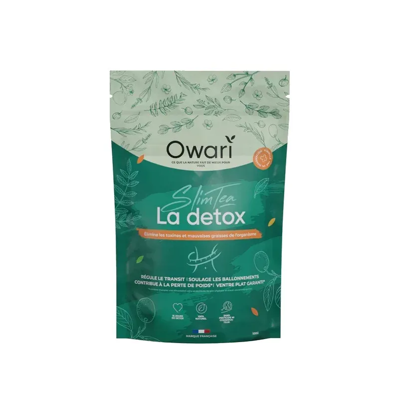Owari Slim Tea La Detox 50g - Univers Pharmacie Owari Slim Tea La Detox 50g - Univers Pharmacie
