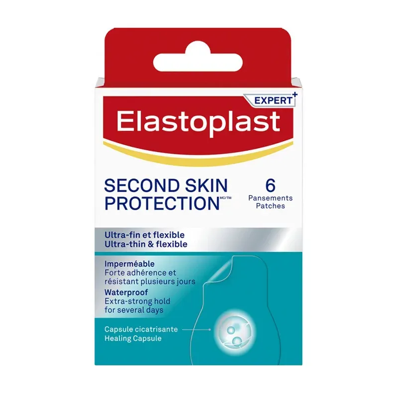 Elastoplast Second Skin Protection 6 pansements - Univers Pharmacie