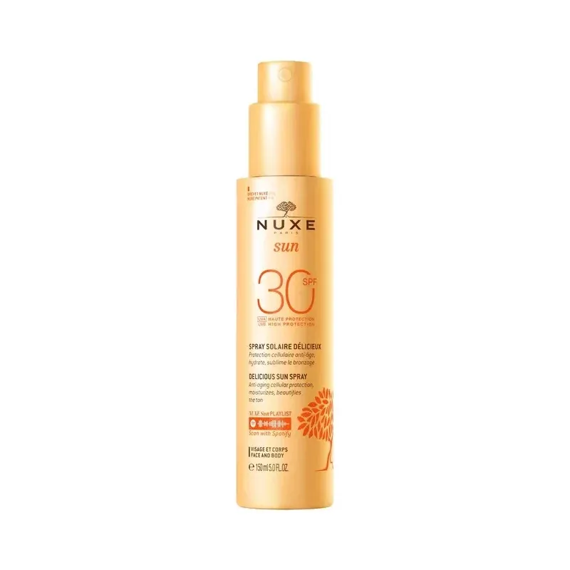 Nuxe Sun Spray Solaire Délicieux SPF30 150ml - Univers Pharmacie Nuxe Sun Spray Solaire Délicieux SPF30 150ml - Univers Pharmacie