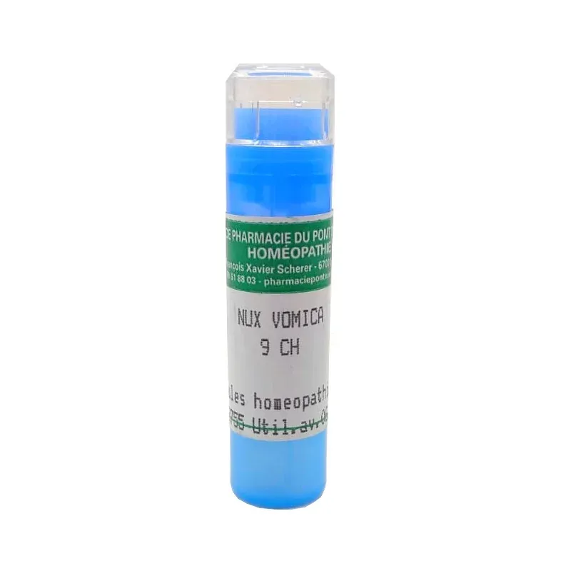Nux Vomica 9ch tube granules - Univers Pharmacie Nux Vomica 9ch tube granules - Univers Pharmacie