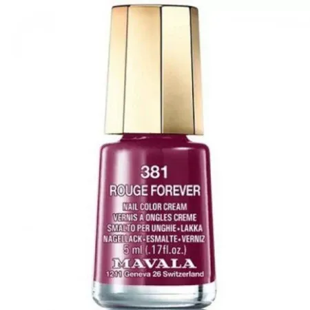 Mavala Vernis à Ongles 381 Rouge Forever 5ml - Univers Pharmacie