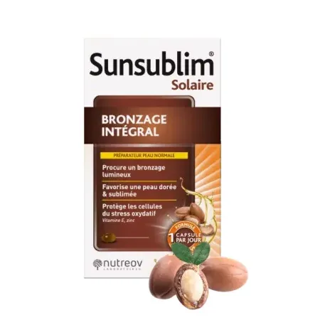 Sunsublim Solaire Bronzage Intégral 90 capsules - Univers Pharmacie