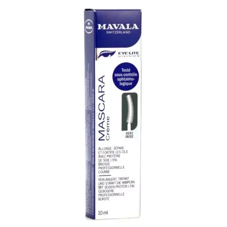 Mavala Mascara Allongeant Crème Vert Iris 10ml - Univers Pharmacie