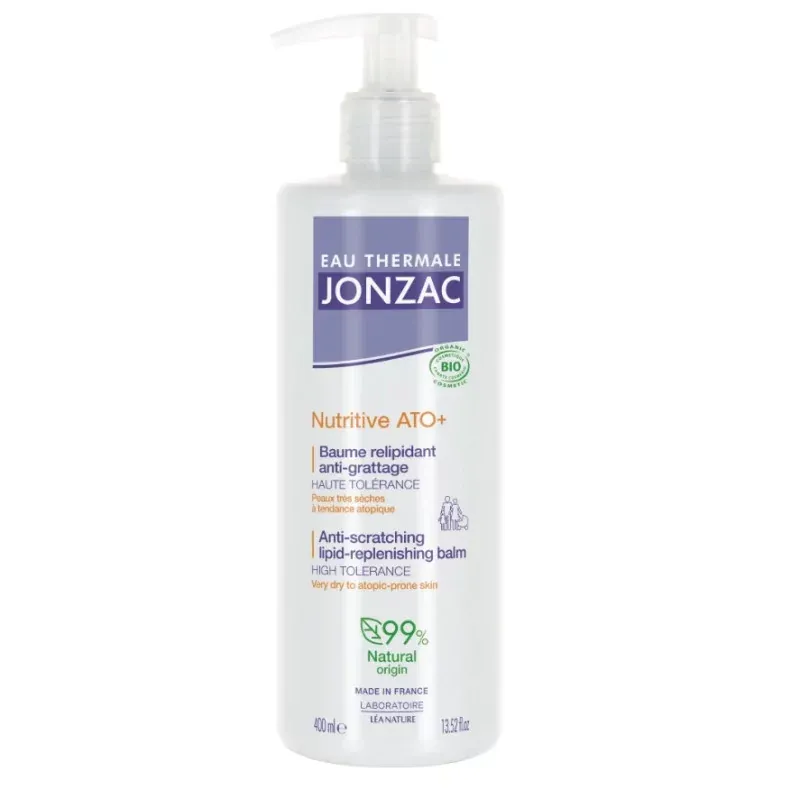 Jonzac Nutritive ATO+ Baume Relipidant Anti-grattage 400ml - Univers Pharmacie