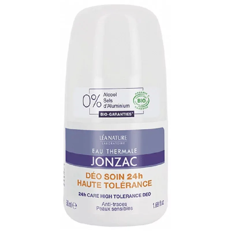 Jonzac Déo Soin 24h Haute Tolérance Roll-on 50ml - Univers Pharmacie Jonzac Déo Soin 24h Haute Tolérance Roll-on 50ml - Univers Pharmacie