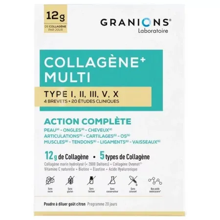 Granions Collagène+ Multi Action Complète 260g - Univers Pharmacie