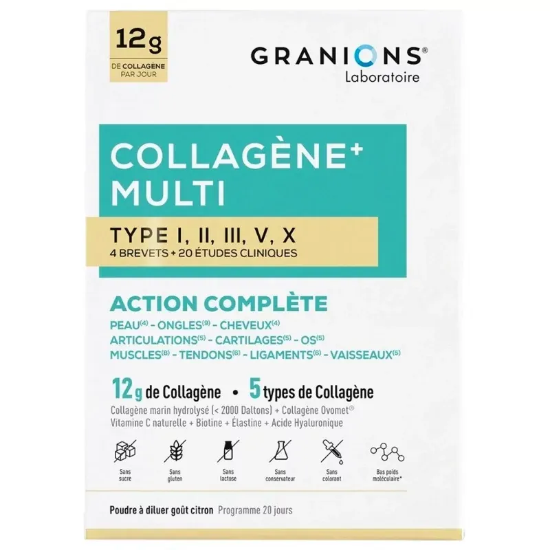 Granions Collagène+ Multi Action Complète 260g - Univers Pharmacie