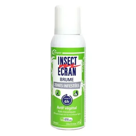 Insect Ecran Brume Zones Infestées Actif Végétal Anti-moustiques 100ml - Univers Pharmacie