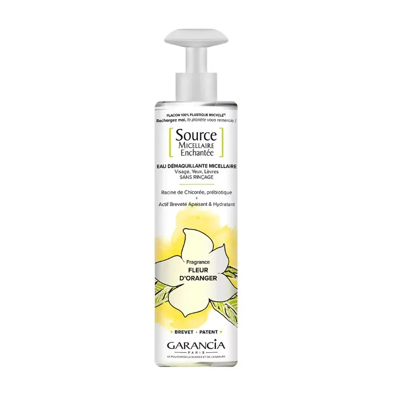 Garancia [Source Micellaire Enchantée] Eau Micellaire Fleur d'Oranger 400ml - Univers Pharmacie