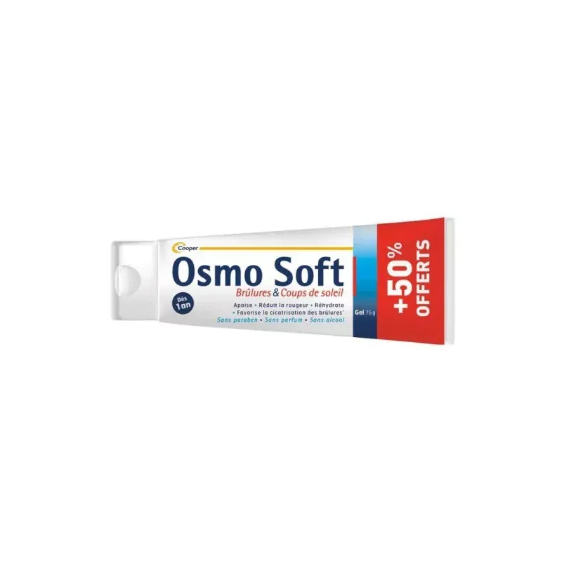 Osmo Soft Brûlures & Coups de soleil 75g - Univers Pharmacie Osmo Soft Brûlures & Coups de soleil 75g - Univers Pharmacie