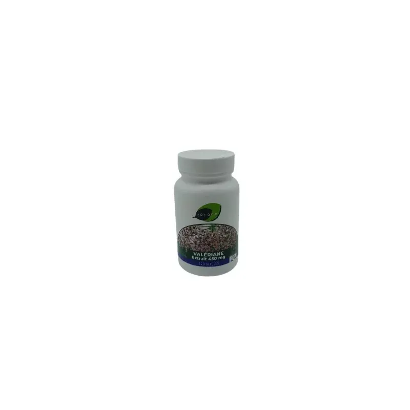 Uprana Valériane Extrait 450mg 120 gélules - Univers Pharmacie