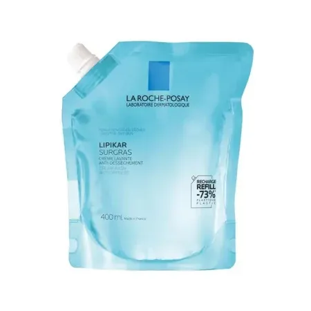 La Roche-Posay Lipikar Surgras Crème Lavante Recharge 400ml - Univers Pharmacie