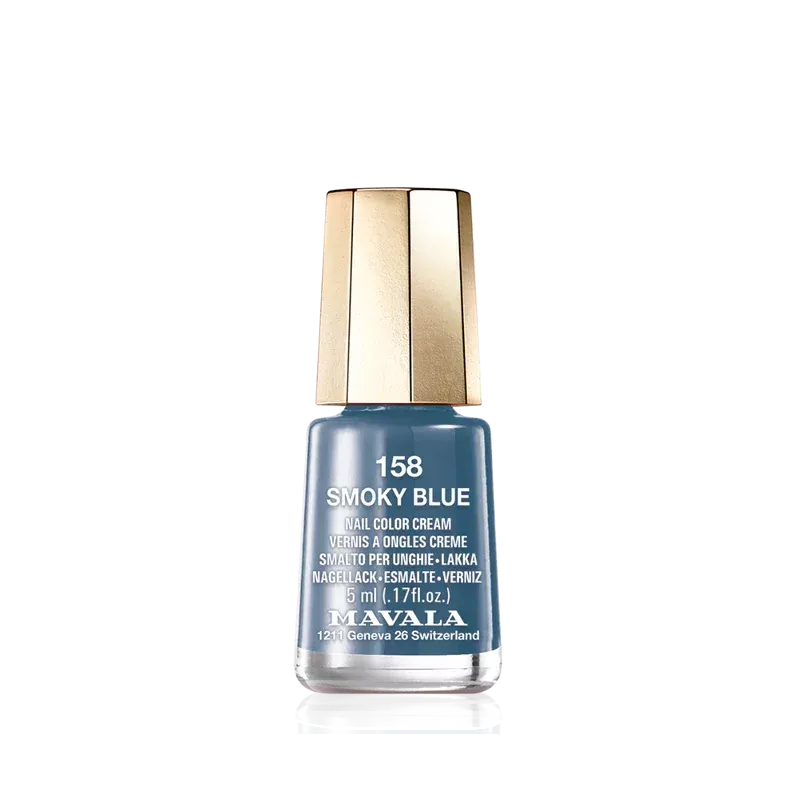Mavala Vernis à Ongles 158 Smocky Blue 5ml - Univers Pharmacie Mavala Vernis à Ongles 158 Smocky Blue 5ml - Univers Pharmacie