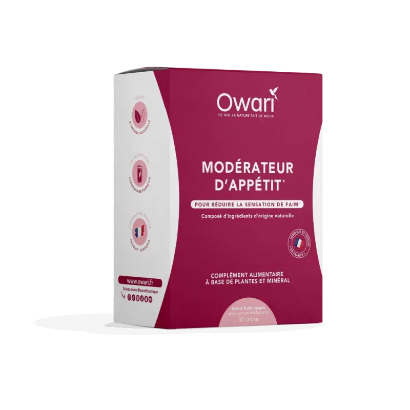 Owari Modérateur Appétit 30 sticks - Univers Pharmacie