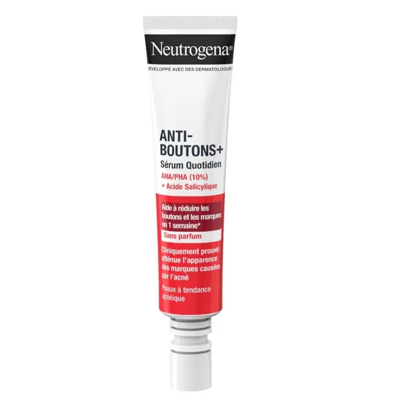 Neutrogena Anti Boutons+ Sérum Quotidien 30ml - Univers Pharmacie Neutrogena Anti Boutons+ Sérum Quotidien 30ml - Univers Pharmacie