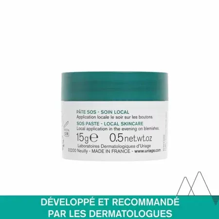 Uriage Hyséac Pâte SOS Soin Local 15g
