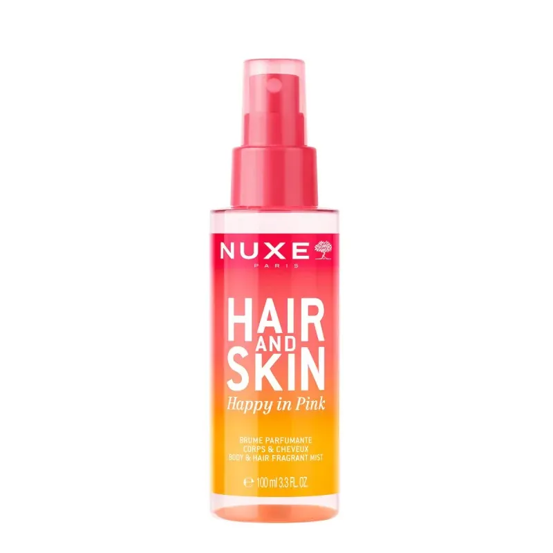 Nuxe Hair & Skin Brume Parfumante Cheveux et Corps Happy in Pink 100ml - Univers Pharmacie Nuxe Hair & Skin Brume Parfumante Cheveux et Corps Happy in Pink 100ml - Univers Pharmacie