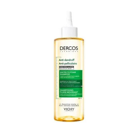 Vichy Dercos Anti-pelliculaire Shampoing Fluide Moussant Cheveux Bouclés 200ml - Univers Pharmacie