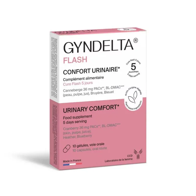 Gyndelta Flash 10 gélules - Univers Pharmacie