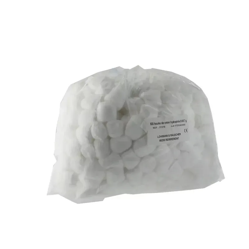 Lohmann & Rauscher Boules de Cotons Hydrophiles X500 - Univers Pharmacie Lohmann & Rauscher Boules de Cotons Hydrophiles X500 - Univers Pharmacie