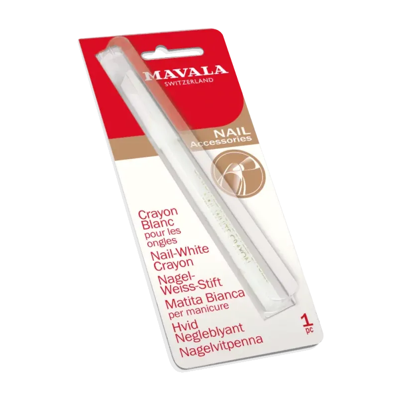 Mavala Crayon Blanc pour les Ongles - Univers Pharmacie Mavala Crayon Blanc pour les Ongles - Univers Pharmacie