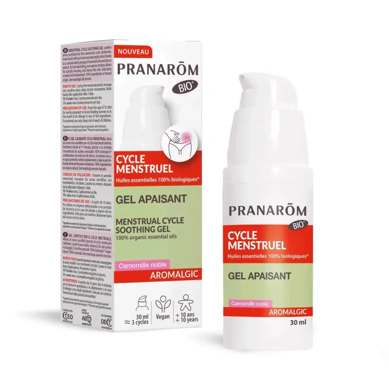 Pranarom Aromalgic Cycle Menstruel Gel Apaisant 30ml - Univers Pharmacie
