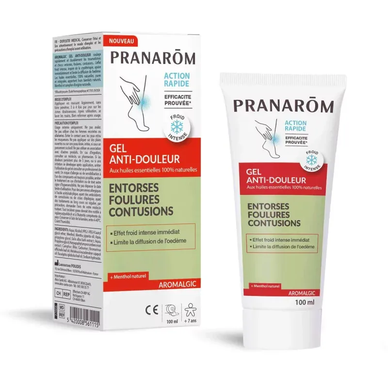 Pranarom Aromalgic Gel Anti-douleur 100ml - Univers Pharmacie