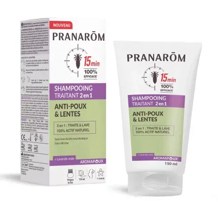 Pranarom Aromapoux Shampooing Traitant 2-en-1 150ml - Univers Pharmacie