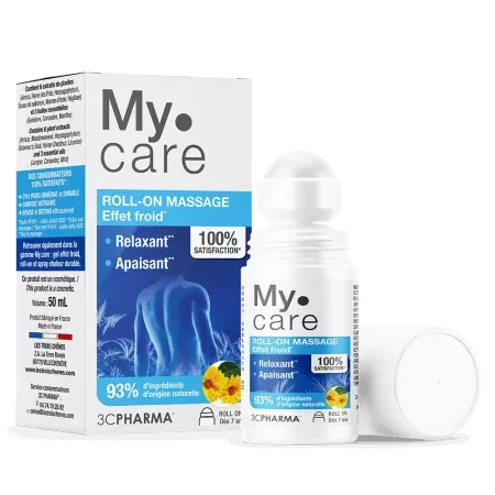 My.Care Roll-on Massage Effet Froid 50ml - Univers Pharmacie