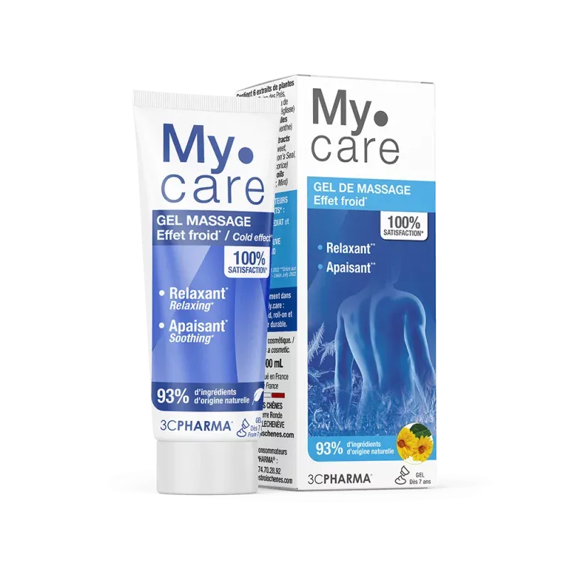 My.Care Gel Massage Effet Froid 100ml - Univer