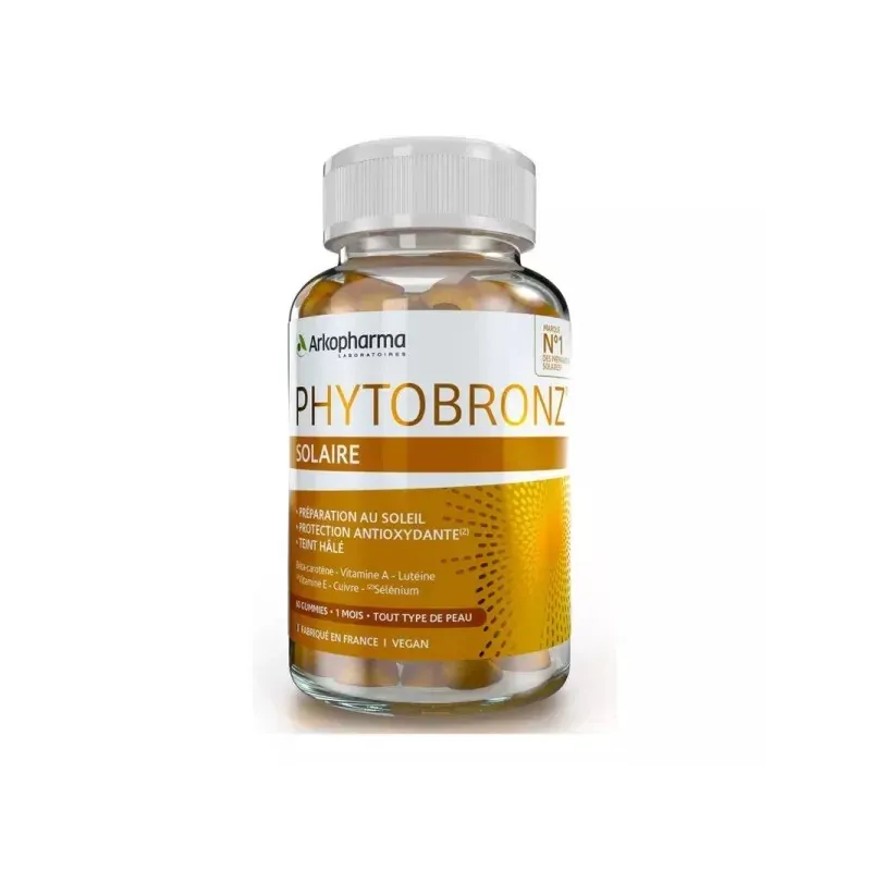 Phytobronz Solaire 60 gummies - Univers Pharmacie