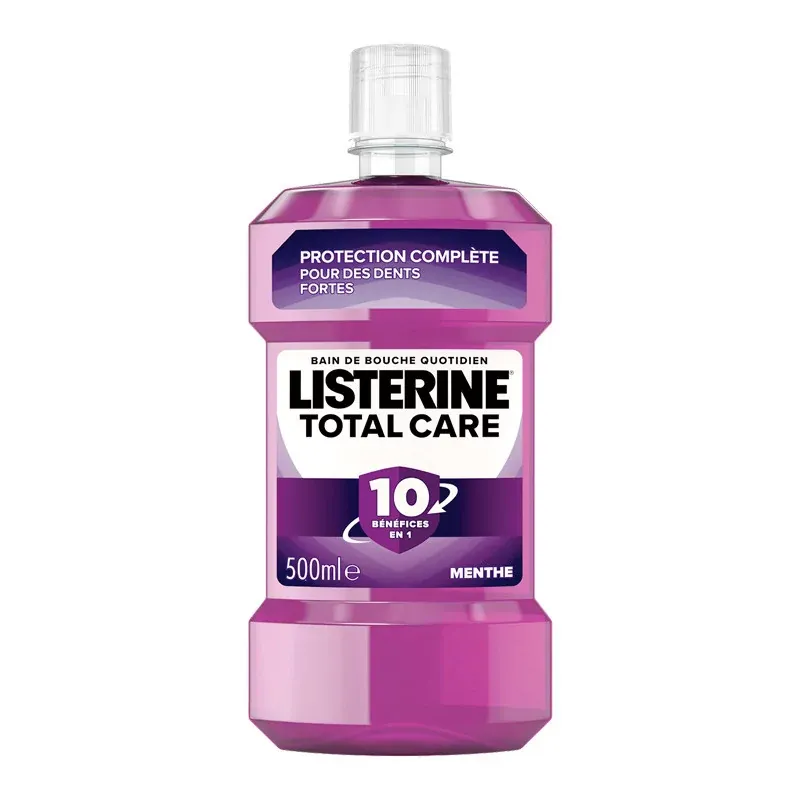 Listerine Total Care Bain de Bouche 500ml - Univers Pharmacie