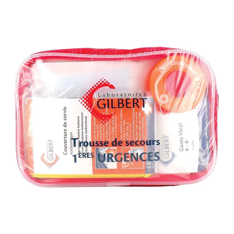 Gilbert Trousse de Secours 1ères Urgences - Univers Pharmacie
