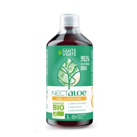 Santé Verte Nectaloe Gel Liquide Aloe Vera 1L - Univers Pharmacie