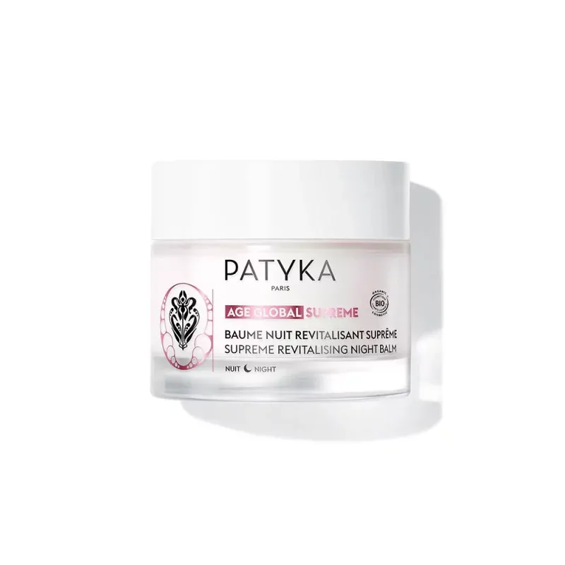 Patyka Age Global Supreme Baume Nuit Revitalisant Suprême 50ml - Univers Pharmacie Patyka Age Global Supreme Baume Nuit Revitalisant Suprême 50ml - Univers Pharmacie