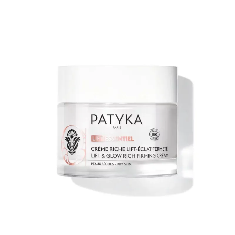 Patyka Lift Essentiel Crème Riche Lift-Eclat Fermeté Peaux Sèches 50ml - Univers Pharmacie