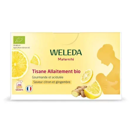 Weleda Maternité Tisane Allaitement Bio 20 sachets - Univers Pharmacie
