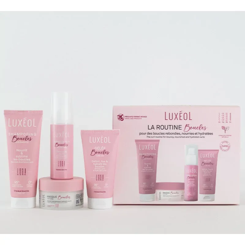 Luxéol Coffret La Routine Boucles - Univers Pharmacie Luxéol Coffret La Routine Boucles - Univers Pharmacie