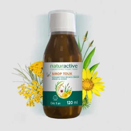 Naturactive Sirop Toux 120ml - Univers Pharmacie