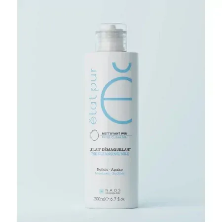 État Pur Lait Démaquillant 200ml- Univers Pharmacie