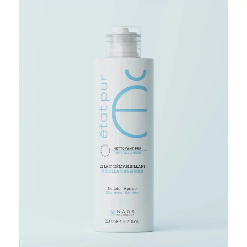 État Pur Lait Démaquillant 200ml- Univers Pharmacie État Pur Lait Démaquillant 200ml- Univers Pharmacie