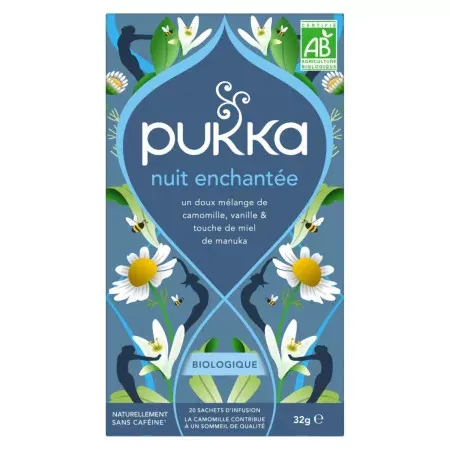 Pukka Nuit Enchantée Infusion Bio 20 sachets - Univers Pharmacie