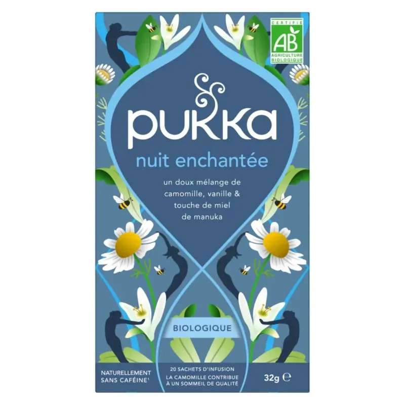 Pukka Nuit Enchantée Infusion Bio 20 sachets - Univers Pharmacie