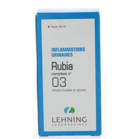 COMPLEXE LEHNING RUBIA N° 3 solution buvable