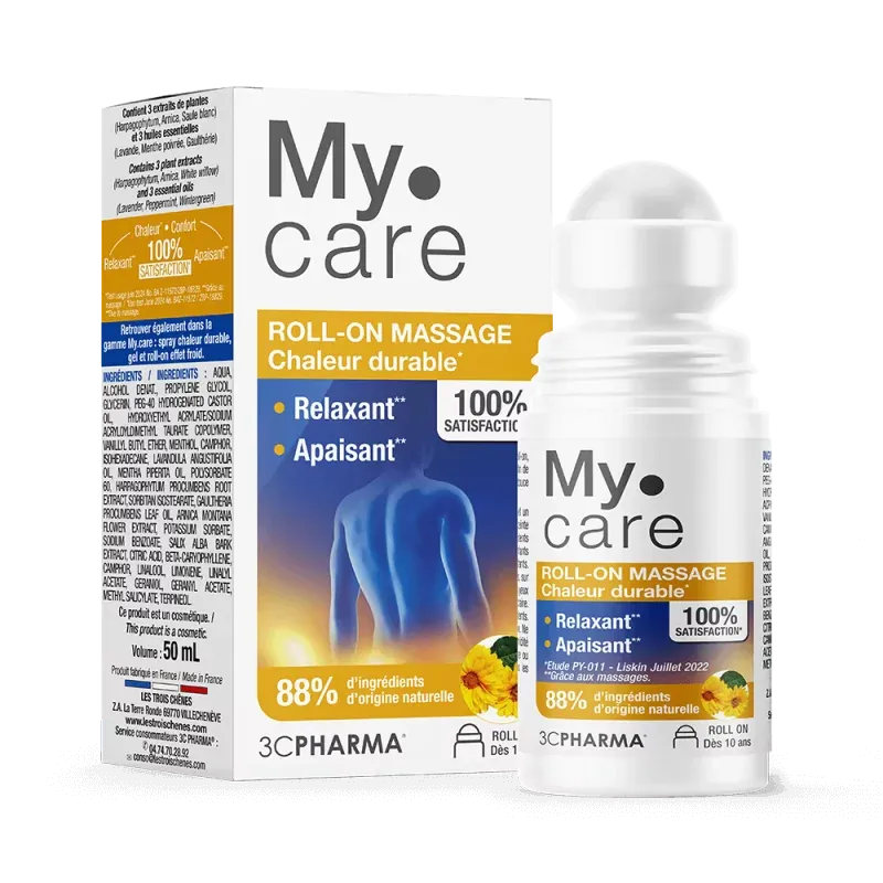 My.Care Massage Roll-on 50ml - Univers Pharmacie