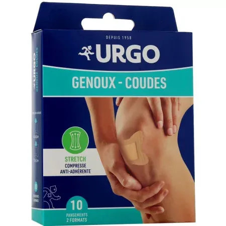 Urgo Spécial Genoux et Coudes 10 pansements - Univers Pharmacie