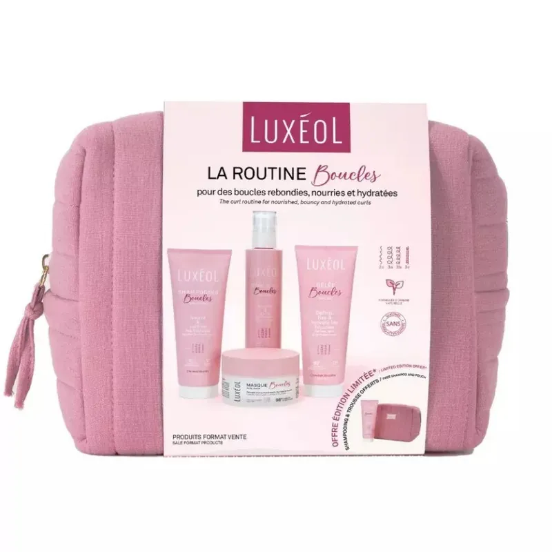 Luxéol Trousse La Routine Boucles - Univers Pharmacie Luxéol Trousse La Routine Boucles - Univers Pharmacie