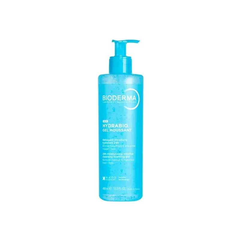 Bioderma Hydrabio Gel Moussant 400ml - Univers Pharmacie Bioderma Hydrabio Gel Moussant 400ml - Univers Pharmacie