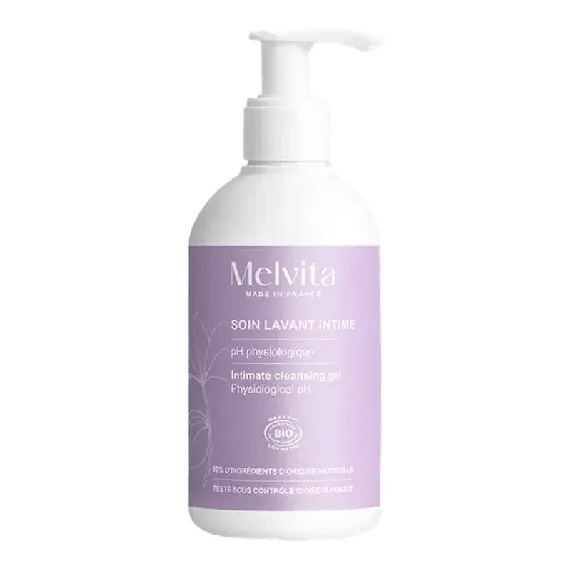 Melvita Gel Hygiène Intime Bio 225ml - Univers Pharmacie