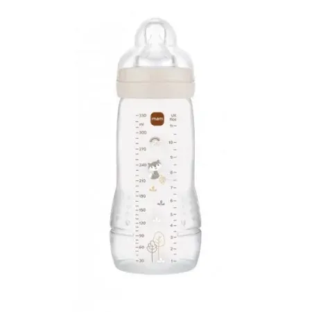 MAM Easy Active Biberon 2ème Âge Sable 330ml - Univers Pharmacie